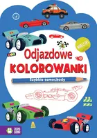 Okładka: Odjazdowe kolorowanki. Szybkie samochody