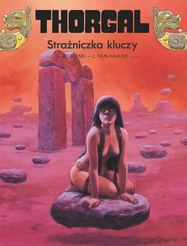Okładka: Thorgal. Strażniczka kluczy. Tom 17