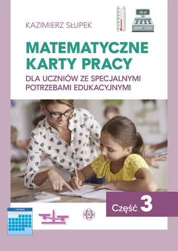 Okładka: Matematyczne karty pracy. Część 3