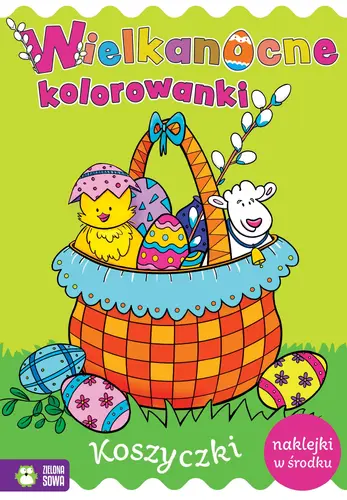 Okładka: Wielkanocne kolorowanki. Koszyczki