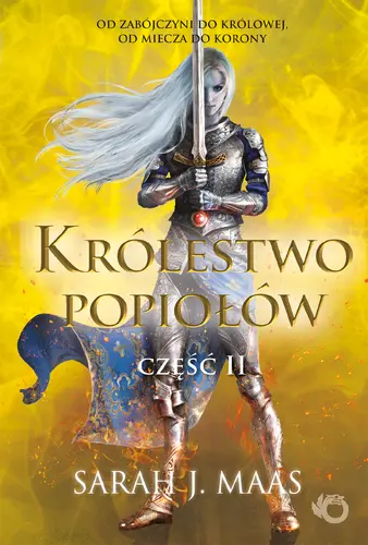 Okładka: Szklany tron. Królestwo popiołów. Część 2. Tom 6