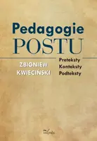 Okładka: Pedagogie postu
