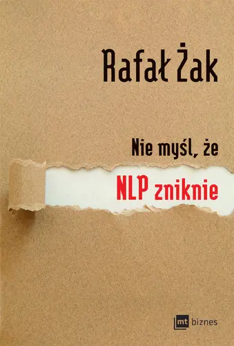 Okładka: Nie myśl, że NLP zniknie