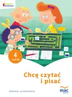 Okładka: Chcę czytać i pisać. Czterolatek