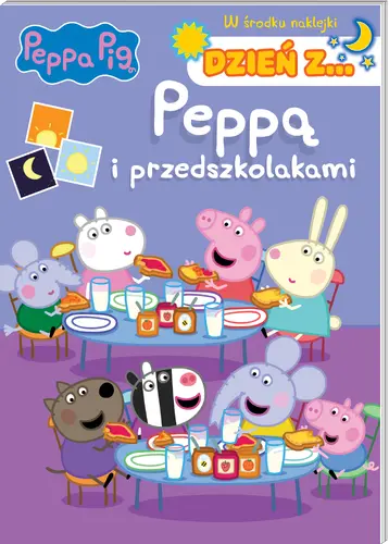Okładka: Peppa Pig. Dzień z ... Cz. 2