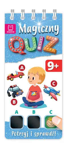 Okładka: Magiczny quiz 9-latka. Potrzyj i sprawdź!