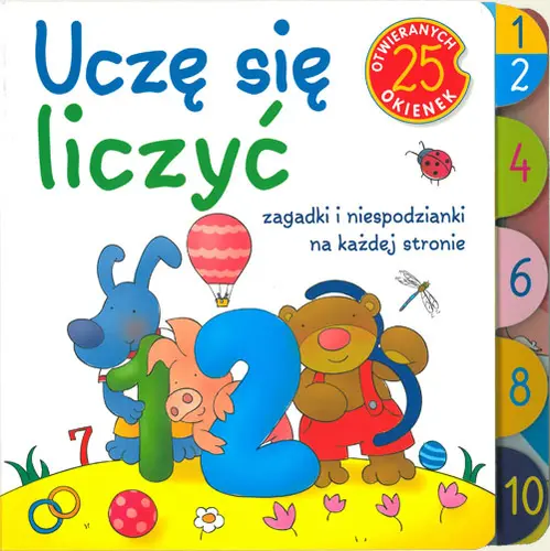 Okładka: Uczę się liczyć. 25 okienek