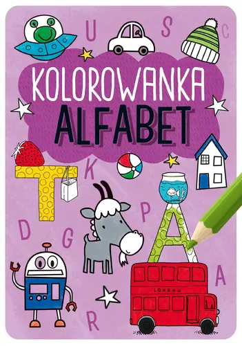 Okładka: Kolorowanka. Alfabet