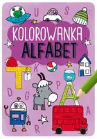 Okładka: Kolorowanka. Alfabet