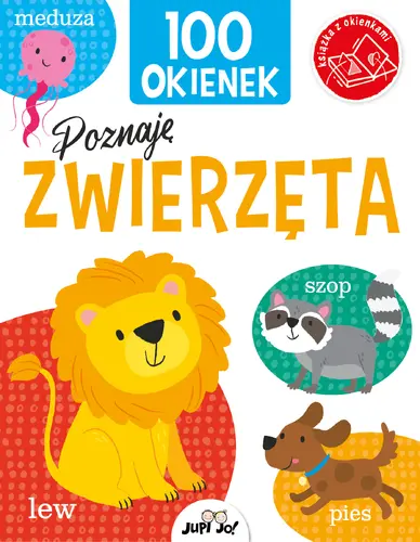 Okładka: 100 okienek. Poznaję zwierzęta