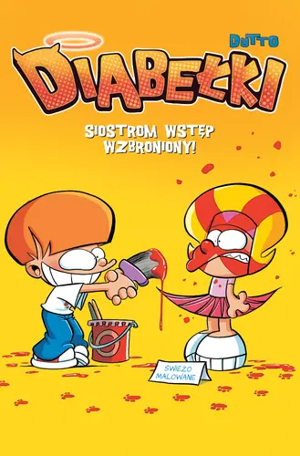 Okładka: Diabełki. Siostrom wstęp wzbroniony! Tom 3