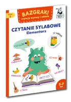 Okładka: Bazgraki czytają wyrazy i zdania. Czytanie sylabowe. Elementarz