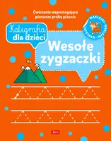 Okładka: Kaligrafia dla dzieci. Wesołe zygzaczki