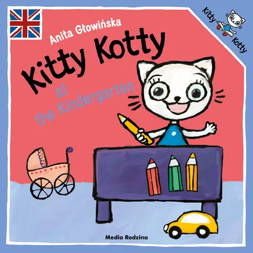 Okładka: Kitty Kotty at the Kindergarten