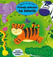 Okładka: Poznaję zwierzęta na świecie. Zgaduj i baw się!