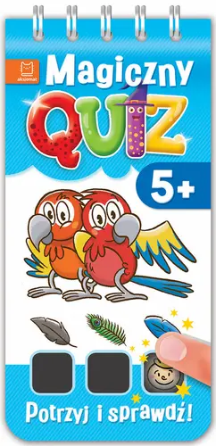 Okładka: Magiczny quiz. Dotknij i sprawdź od 5 lat cz. 1