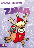 Okładka: Zabawa kolorami. Zima