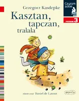 Okładka: Kasztan, tapczan tralalla. Czytam sobie. Poziom 3