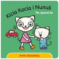 Okładka: Kicia Kocia i Nunuś. Na spacerze