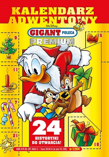 Okładka: Gigant Poleca Premium. Kalendarz Adwentowy