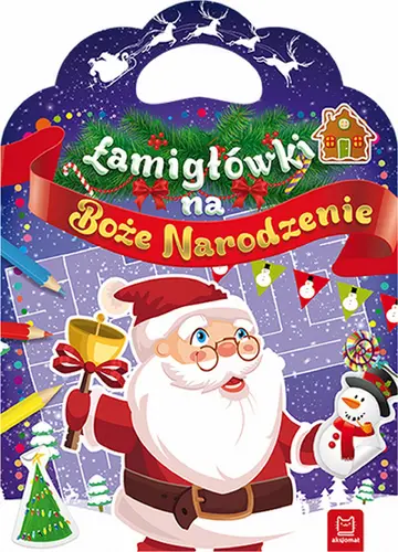 Okładka: Łamigłówki na Boże Narodzenie