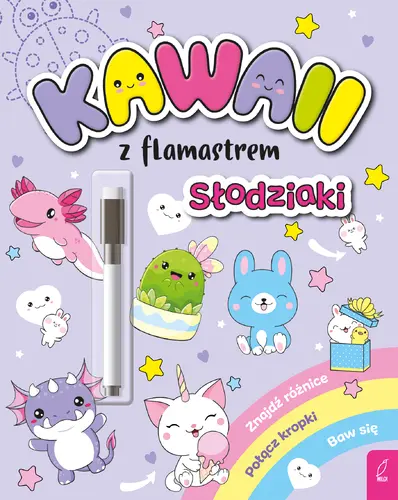 Okładka: Kawaii z flamastrem. Słodziaki