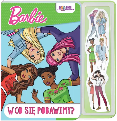 Okładka: Barbie. Bajki z magnesami. W co się pobawimy?