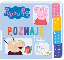 Okładka: Peppa Pig. Poznaję... cz. 8 Litery
