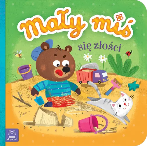 Okładka: Mały miś się złości - duży format