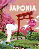 Okładka: Japonia. Kolorowanka po numerach