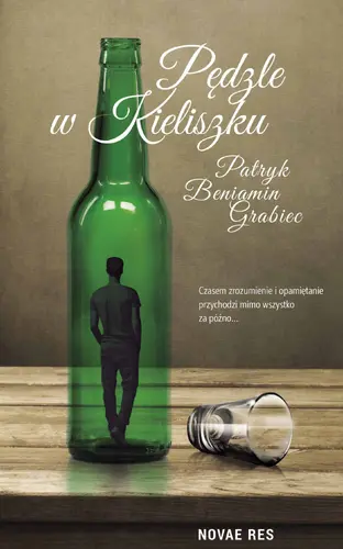Okładka: Pędzle w kieliszku