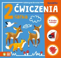 Okładka: Edulatki. Ćwiczenia 2-latka