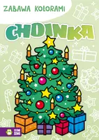 Okładka: Zabawa kolorami. Choinka