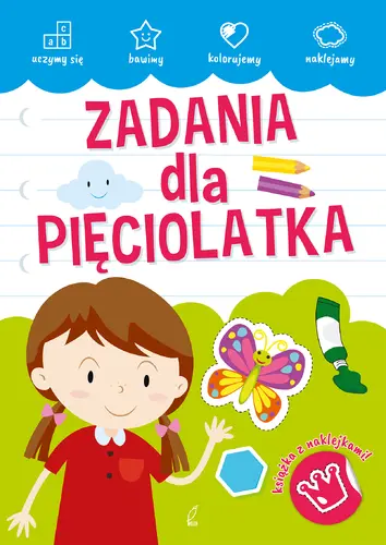 Okładka: AKADEMIA MALUCHA Zadania dla pięciolatka