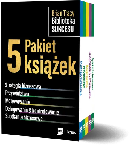 Okładka: Brian Tracy Biblioteka Sukcesu - Pakiet A