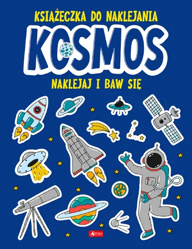 Okładka: Kosmos. Książeczka do naklejania