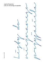 Okładka: Listy do nieznanego przyjaciela
