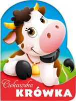 Okładka: Ciekawska krówka. Wykrojnik