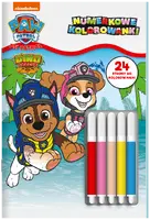 Okładka: Psi Patrol. Numerkowe kolorowanki