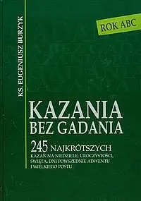 Okładka: Kazania bez gadania