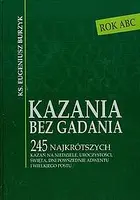 Okładka: Kazania bez gadania