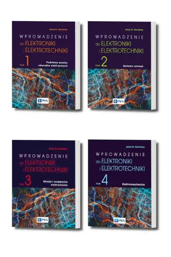 Okładka: Wprowadzenie do elektroniki i elektrotechniki. Tom 1-4