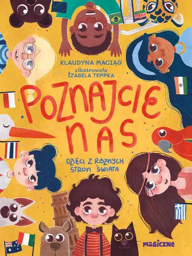 Okładka: Poznajcie nas. Dzieci z różnych stron świata