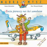 Okładka: Mądra Mysz. Zuzia leci samolotem
