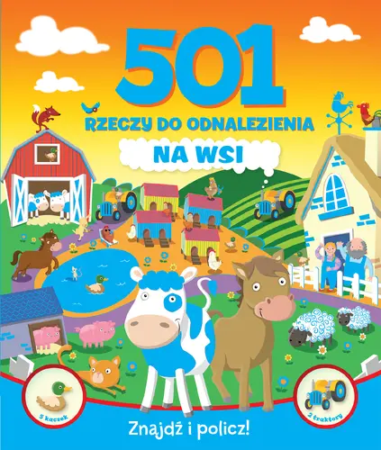 Okładka: 501 rzeczy do odnalezienia. Na wsi
