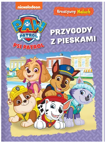 Okładka: Psi Patrol. Kreatywny maluch. Przygody z pieskami