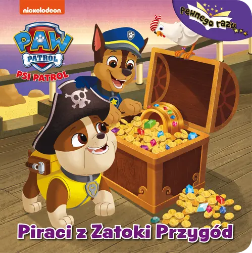 Okładka: Psi Patrol. Pewnego razu… Piraci z Zatoki Przygód