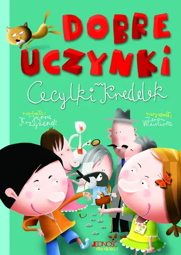 Okładka: Dobre uczynki Cecylki Knedelek