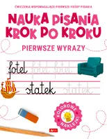 Okładka: Nauka pisania krok po kroku. Pierwsze wyrazy