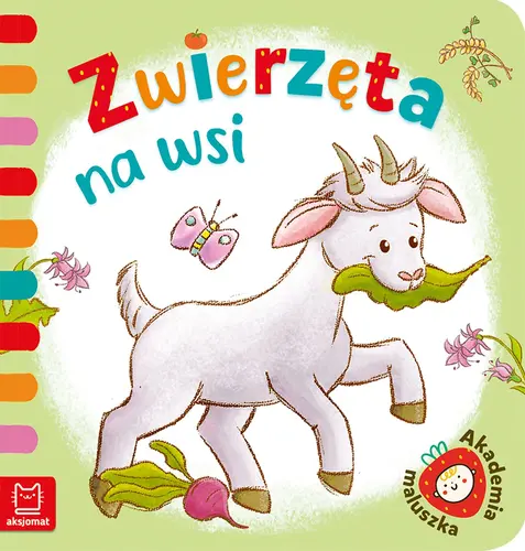 Okładka: Zwierzęta na wsi. Akademia maluszka